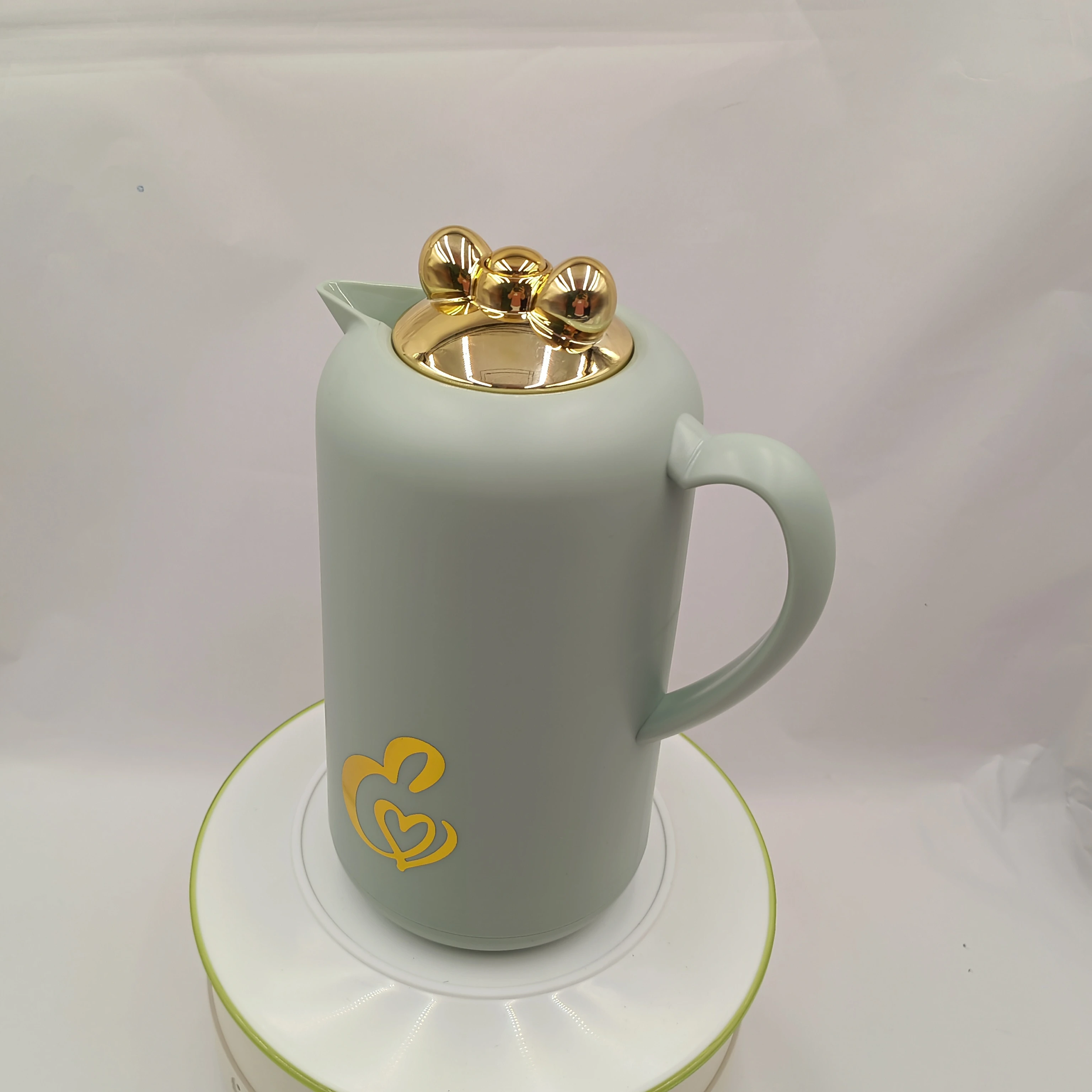 Funky Design Niceone Glass Refillable Vacuum Flask for Arabic Coffee 1 0L Capacity Kettle