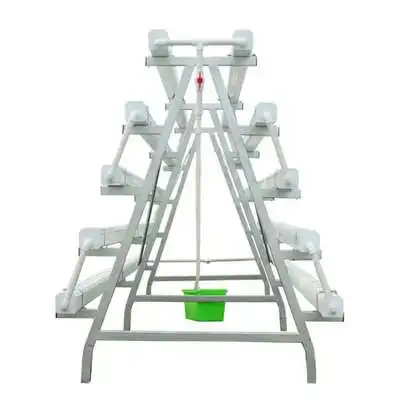 2021 Best Price New Vertical Hydroponic NFT Gully System PVC Channel NFT Pipes For Leafy Growing Hydroponic NFT Gully