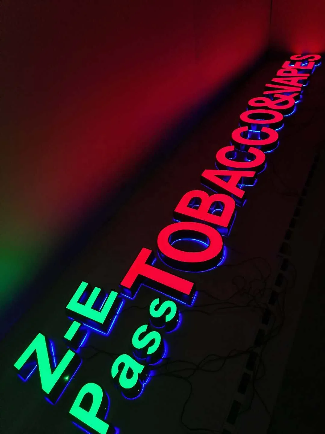 Professional Factory logo sign letters supplier led sign customized backlit & front-lit led illuminated acrylic letter