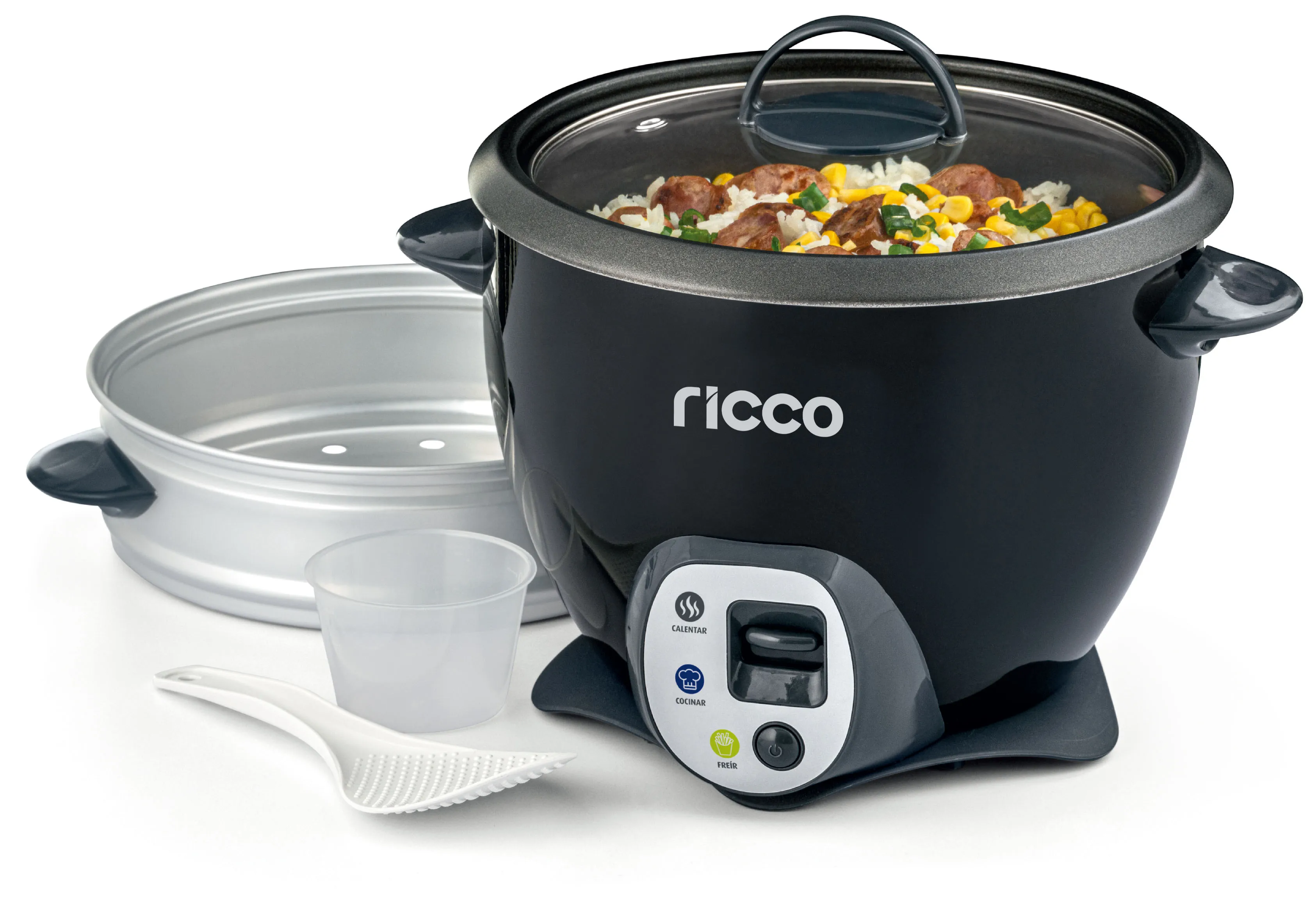 Электрическая рисоварка Olla Arrocera con теплая 1 8 л с мешалью фри