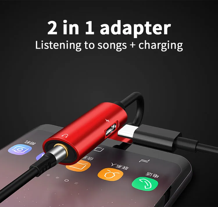 Hot selling OEM factoryusb-c 3.5mm car aux type c audio to cable extension adapter