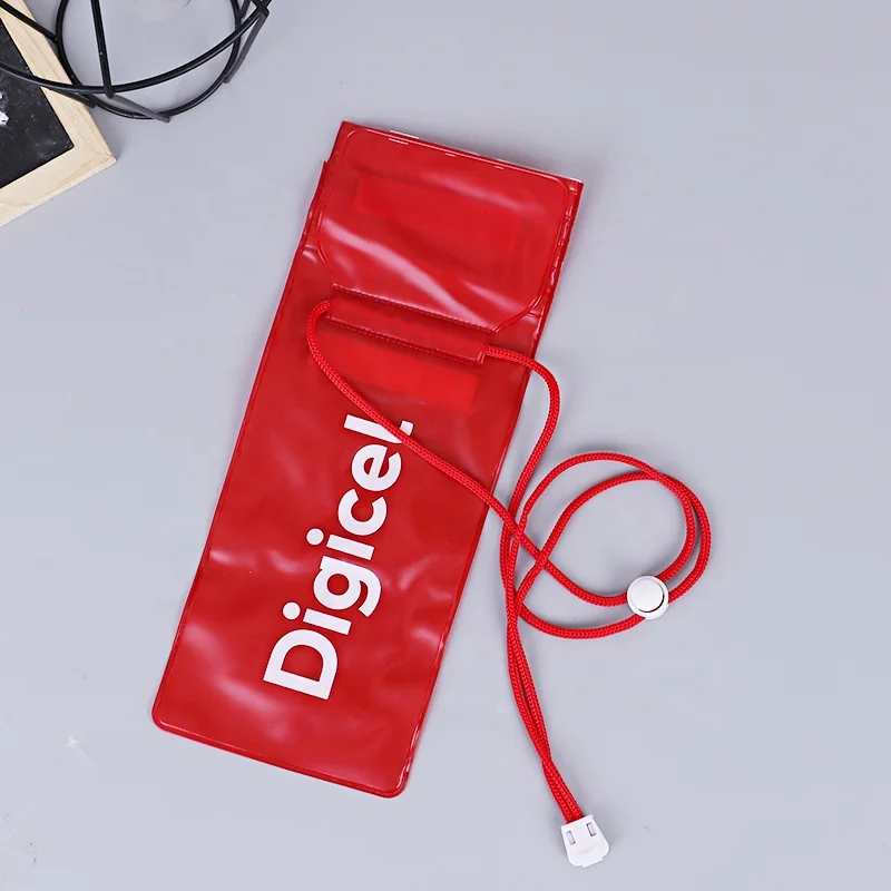 Beach Swimming Drifting Sealed PVC Transparent Waterproof Mobile Phone Bag