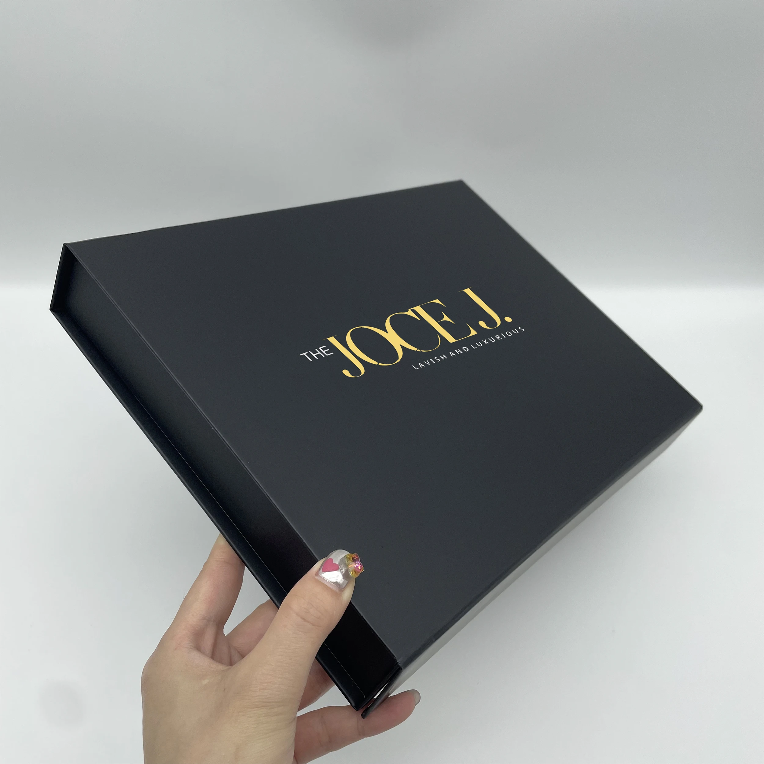 mystery dry fruit blush concealer eyeshadow palette empty rigid candle jars packaging rectangular kraft paper gift boxes