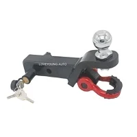 Towing Accessories Car Tow Hook eavy Duty Trailer Hitch Ball Receiver Hitch  Mount