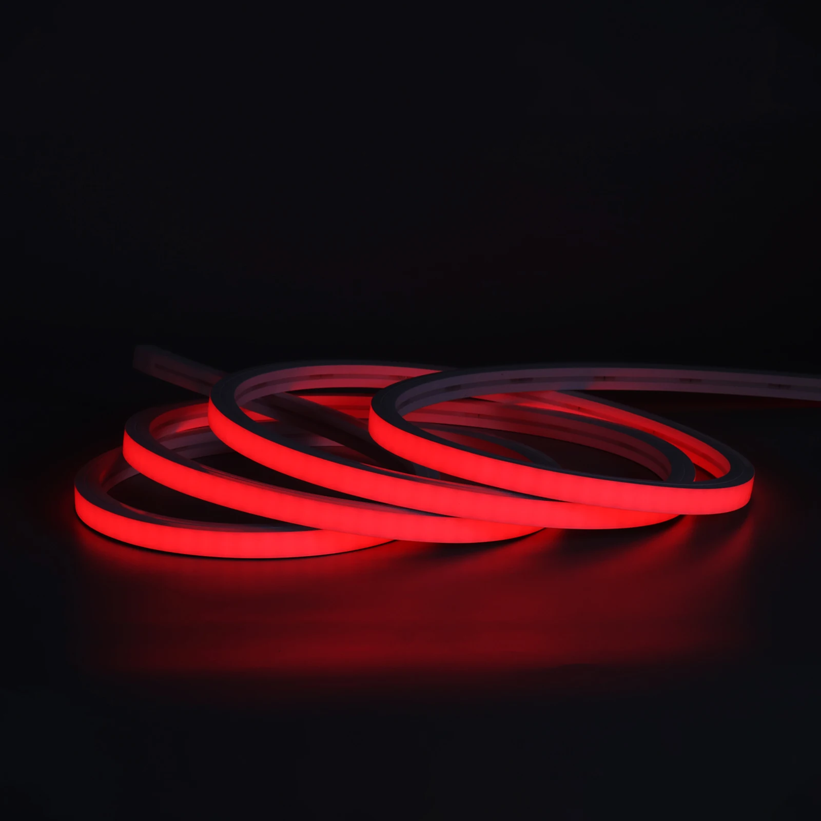 N1615P-TOP RGBW Neon strip light 24V 48V Outdoor IP67 led neon lights waterproof dotless vertical bend neon lights