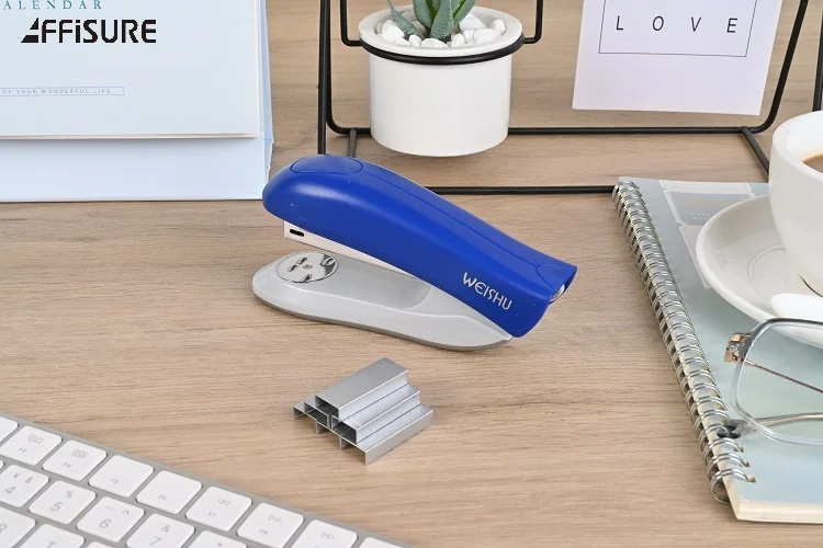 Factory Price 20 Sheets 24/6&26/6 Metal Stapler Grapadora With Color Box