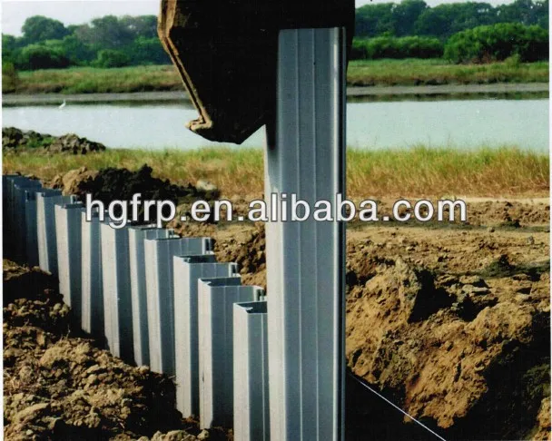 FRP sheet piling