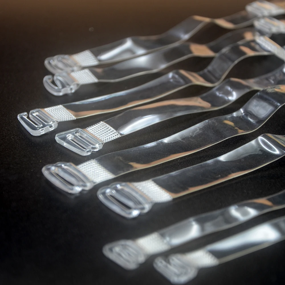 Wholesale High-Quality Clear  Straps Elastic TPU Tape For underwear and swimsuit