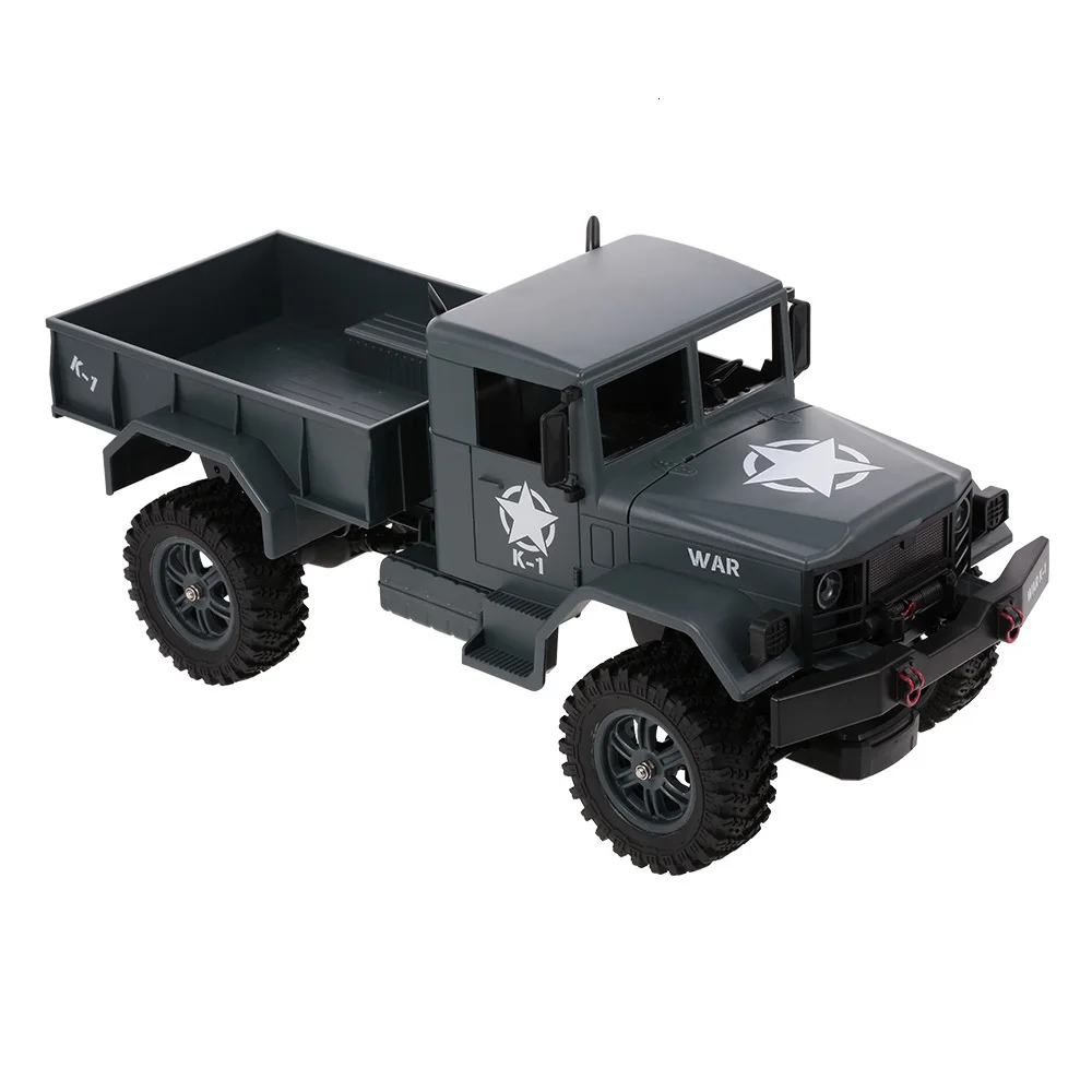 Wltoys 124302 1/12 Rc Car 2.4Ghz Electric Four-Wheel Drive Military Truck Full Scale Military Off-Road Rc Car Toys