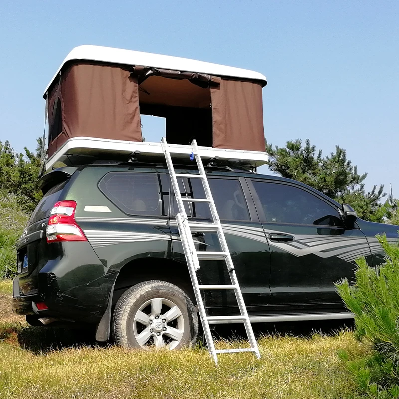 wholesale outdoor camping hiking luxury safari hard shell traveler auto car roof top tent for sale