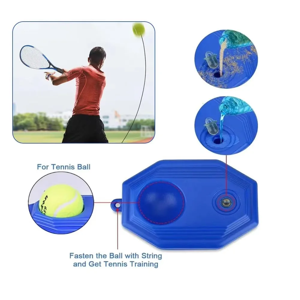 Durable Lightweight Top Tennis Trainer for Beginner and Pro Players Perfect for Practice at Home or Court