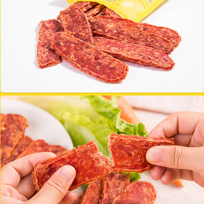  Good quality pet treats salmon jerky dog treat grain free
