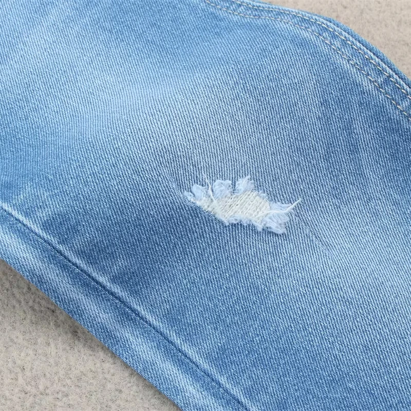 11.3 OZ denim fabric for jeans 12% Recycling Cotton 50% Cotton 36.5% UF Polyester 1.5%Spandex