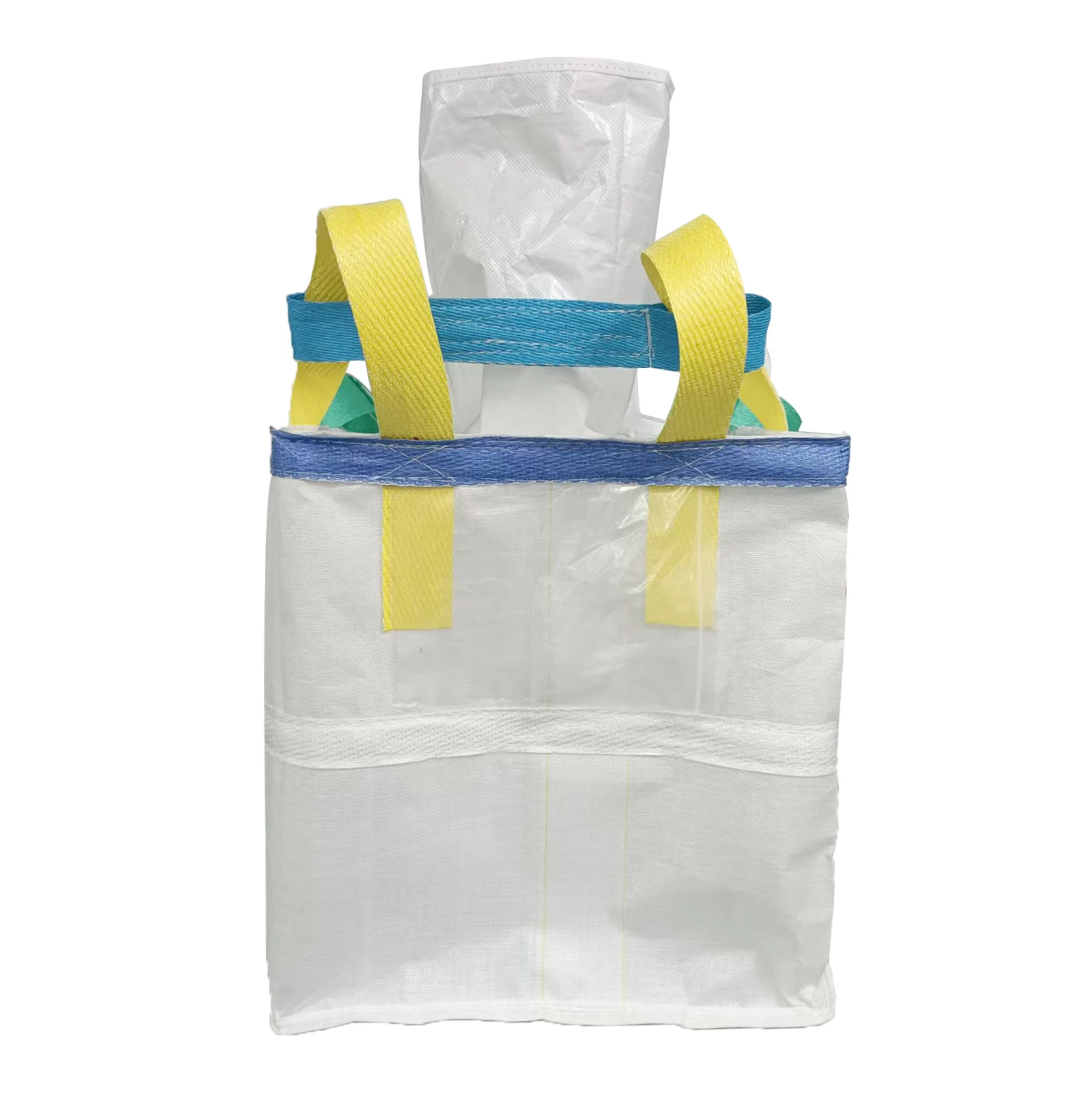 Big Load Wood Chips Pellet Fertilizer Polypropylene Woven Bigbag 1100kg Cement Bag 2 Ton Sand Fibc Bulk Bag