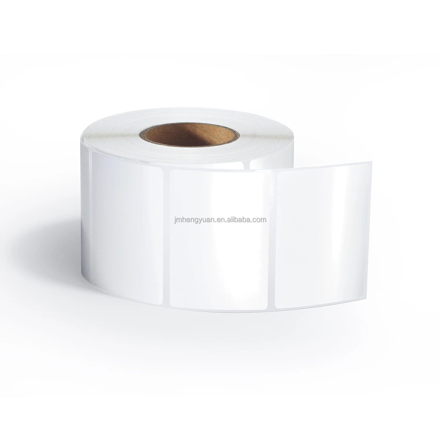 Custom 58mmx40mm Gloss or Matt PP Adhesive Label Waterproof BOPP Material 58x40 PP Label