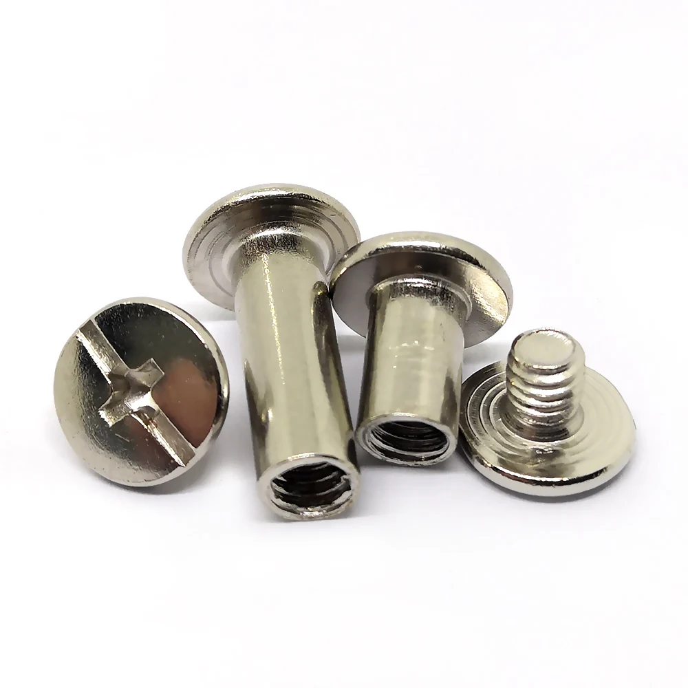Hot Selling Chicago Screw Customized Stainless Steel Brass Chicago Screw Binding Post Male And Female Screw