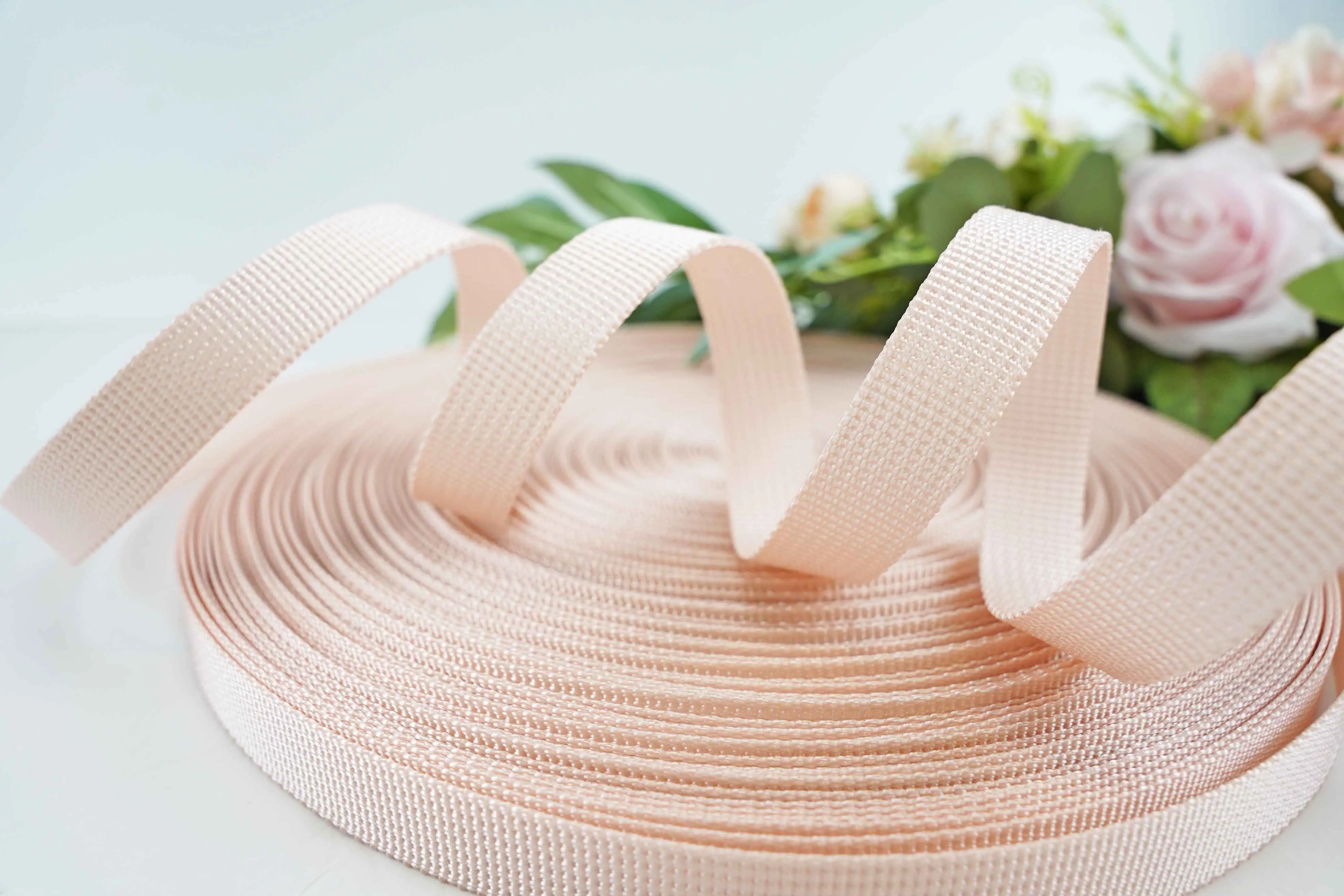 China manufacturer customizable polyester webbing for baby strollers