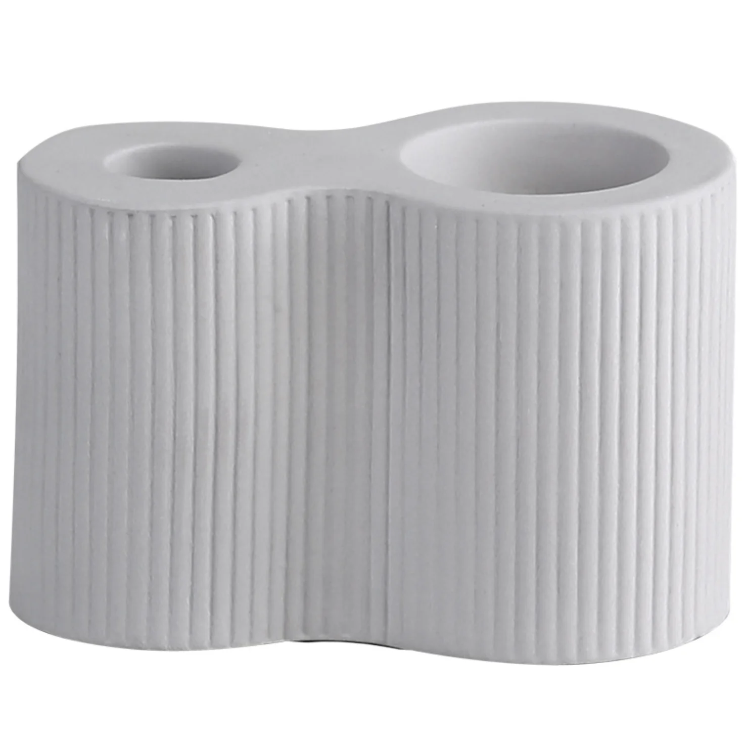 Оптовая продажа, простой керамический подсвечник ручной работы, декоративные подсвечники