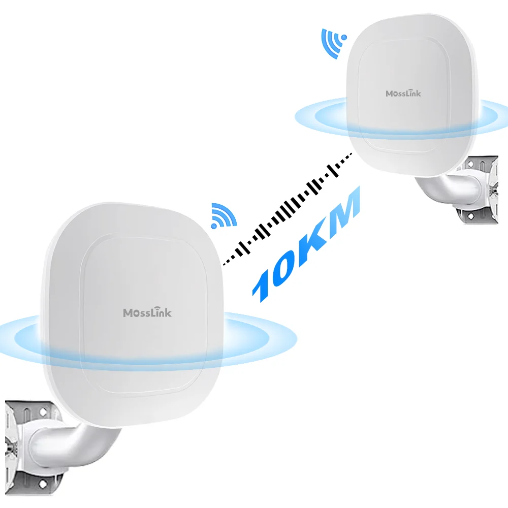 10 Km 5.8G Wifi Range Long Transmitter Cpe Router Outdoor point to point wireless bridge long Range Ethernet Receiver Cpe