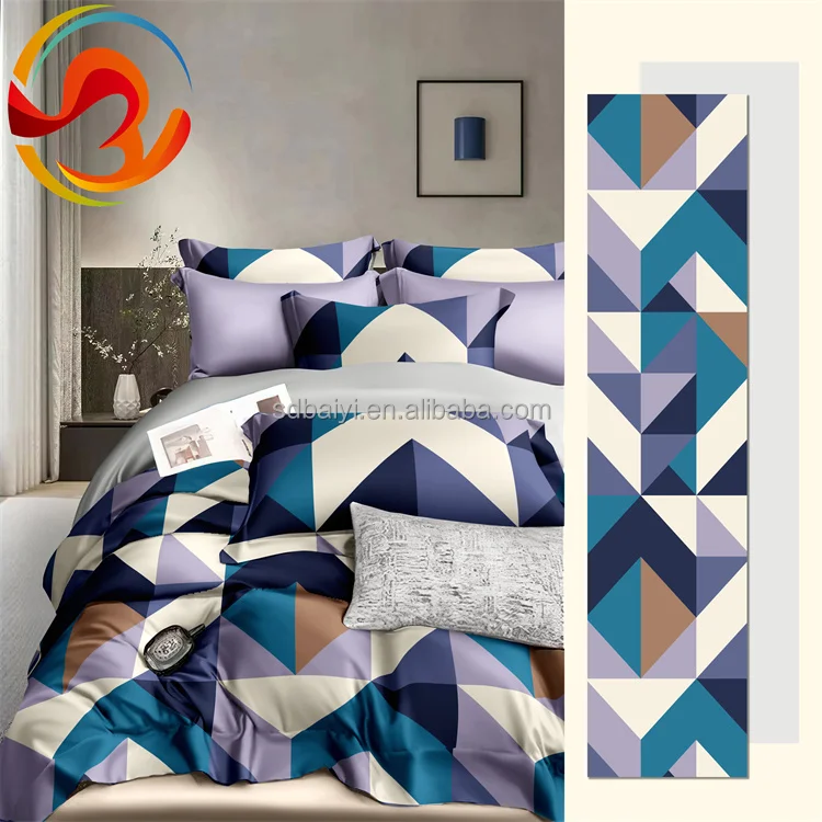 100% Cotton Baby Comforter Bedding Set Super King Size Plain Twill Style for Home Use for Kids Seasonal Use-Winter Spring Summer