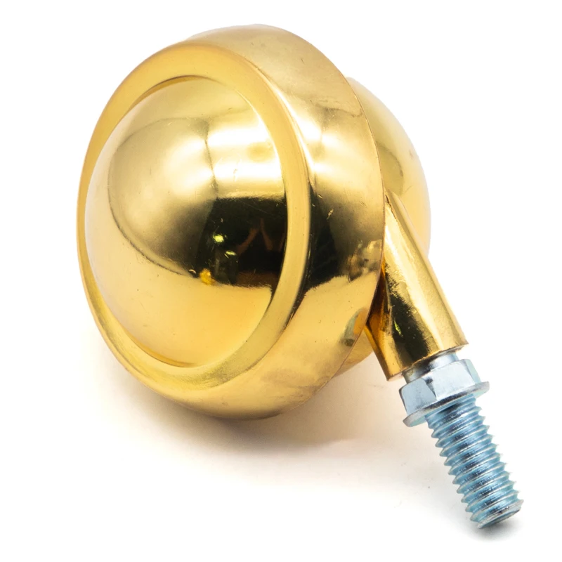 Threaded Stem China Manufacture Metal Roller Moving Castor Ball Shape Wheel Caster Small Industrial Castor With Ball