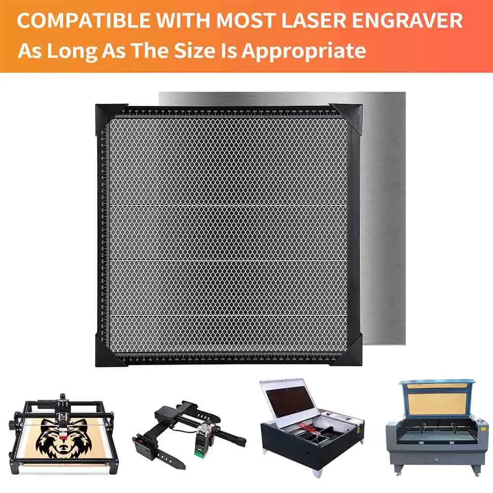 Customized Size Large Honeycomb Working Table Panel Board Platform For CO2 Laser Engraver Cutting Machine Honeycomb Laser Bed