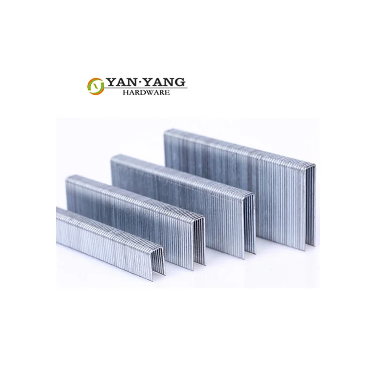 YANYANG Wholesale Furniture Accessory Sofa Nail Steel Wire T15 Series 16G Stapler