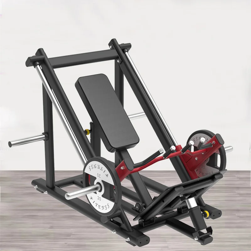 China Commercial Gym Fitness Equipment MND PL39 Plate Loaded Bending Down T Bar Row Chest Back Workout Machine