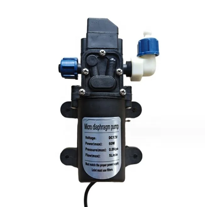 good quality 12v 24v micro diaphragm pump with pressure switch 12v high pressure water pump