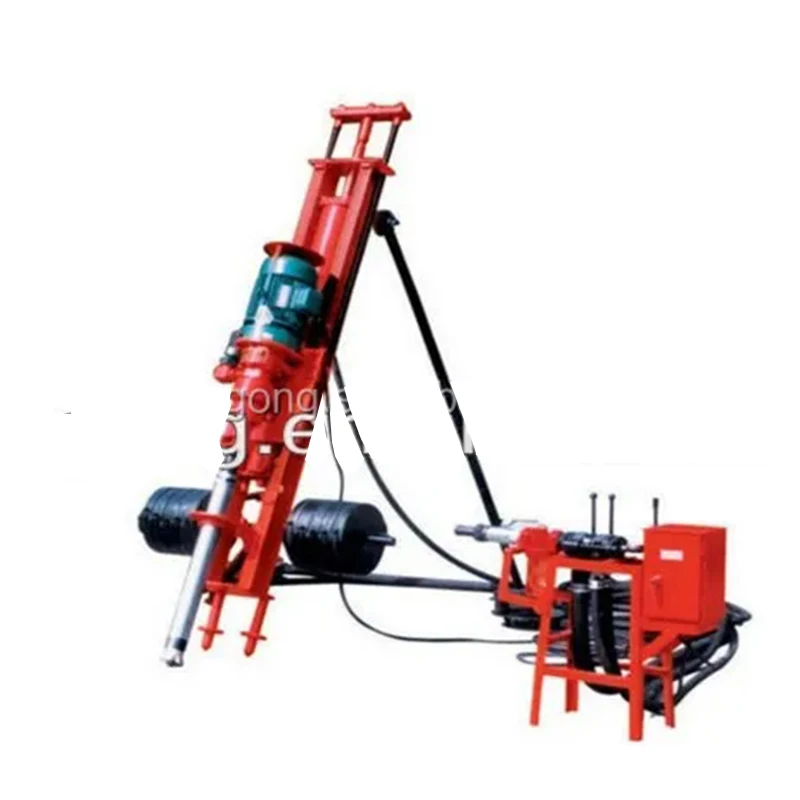 Rock drill machine KQY90 Hydraulic & Pneumatic air track drill for stone bore hole