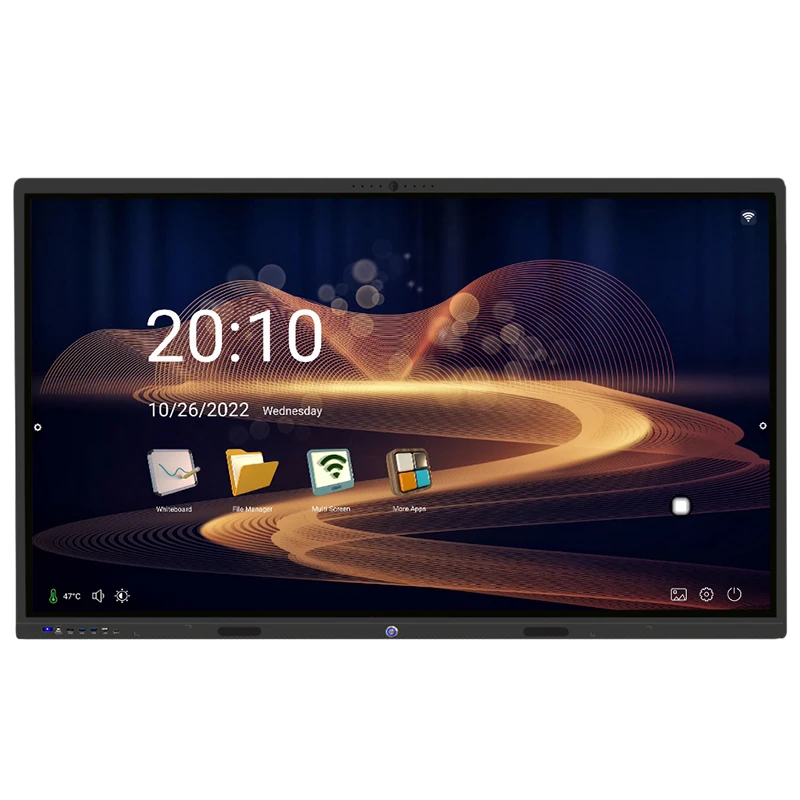 55 65 70 75 86 98 Inch Interactive Whiteboard Smart Board Interactive Flat Panel E-learning with Camera