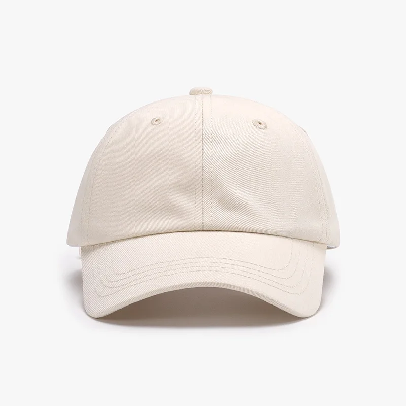 Spring and summer outdoor light board black unisex soft top baseball cap for men and women cross-border baseball caps
