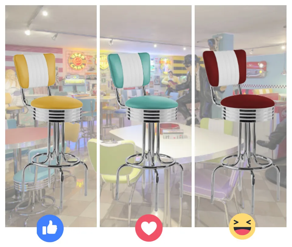 New style top quality club pub cocktail restaurant bar furniture high leather club bar stool chair for night club