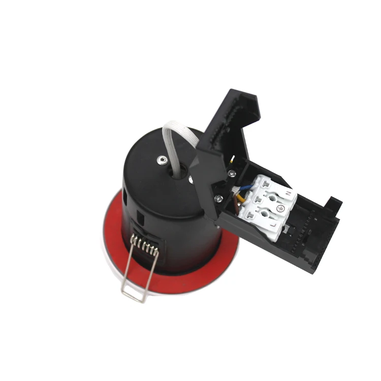 Противопожарный светильник IP20 GU10 70 мм со сменной крышкой