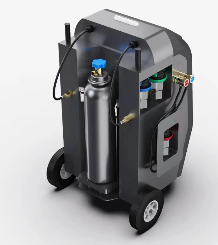 Станция обслуживания хладагента переменного тока Baohua с восстановлением/зарядкой/заправкой/пылесосом/очисткой для R744 (CO2)