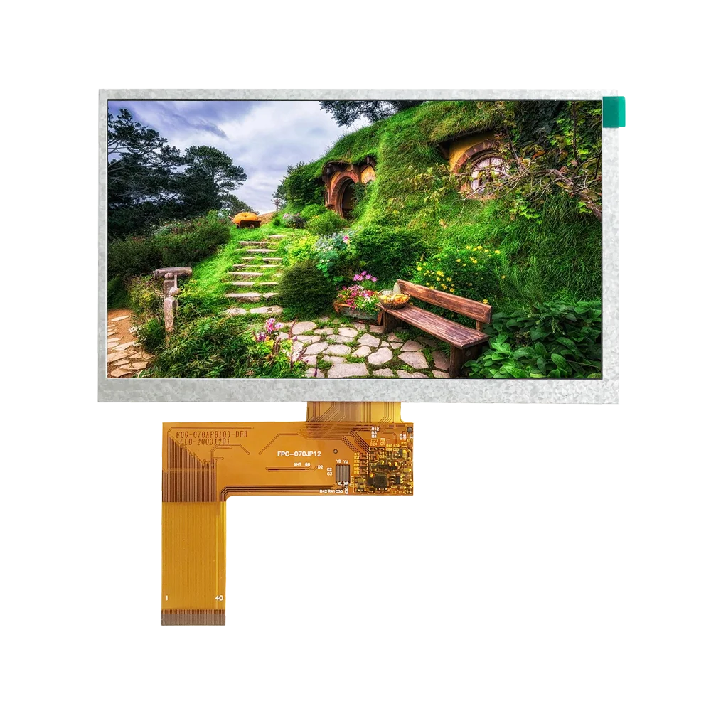 7 LCD 800x480 TN Type TFT Display 7 inch RGB 40 Pin