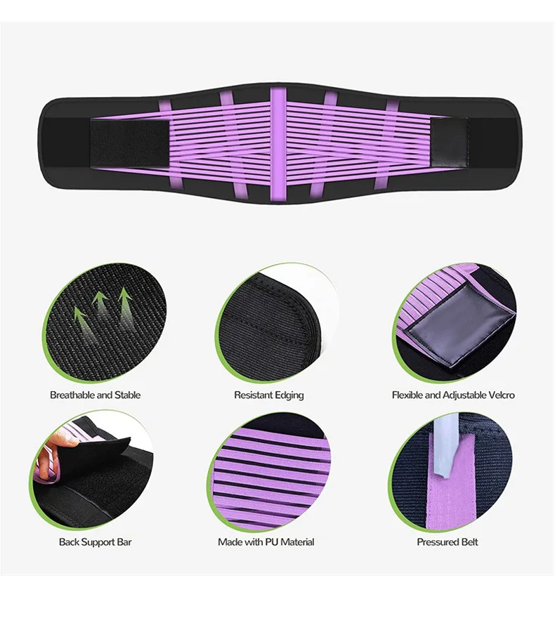 Waist Trainer Belt Elastic Slimming Body Shaper Fitness Belt Sport Girdle Workout Shapewear For Women