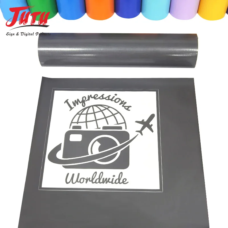 Wholesale 3-5 Years High Polymeric Vinyl Warranty Self Adhesive Color Cutting Vinyl Roll