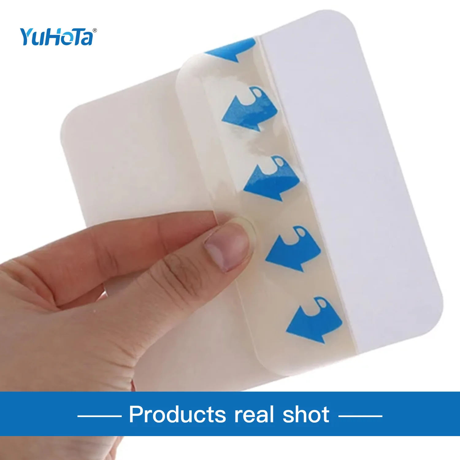 Reusable Transparent PU Silica gel wound dressing waterproof Silicone for baby