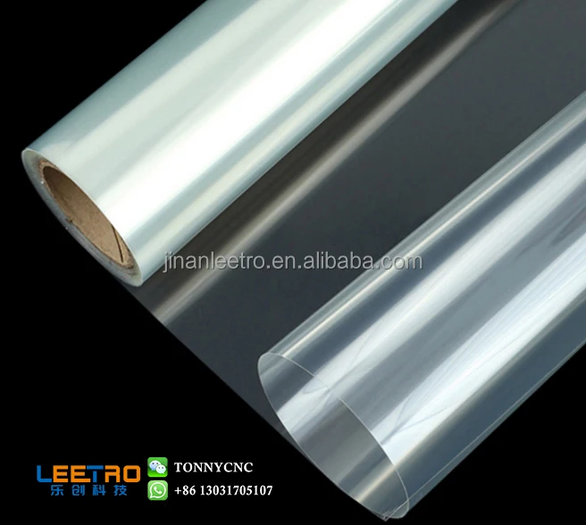 Clear PET Double Sided Adhesive Cold Laminating Film For Photo