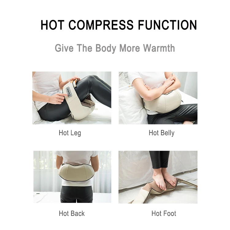 Smart Shiatsu Kneading Electric Pulse Neck And Shoulder Massage