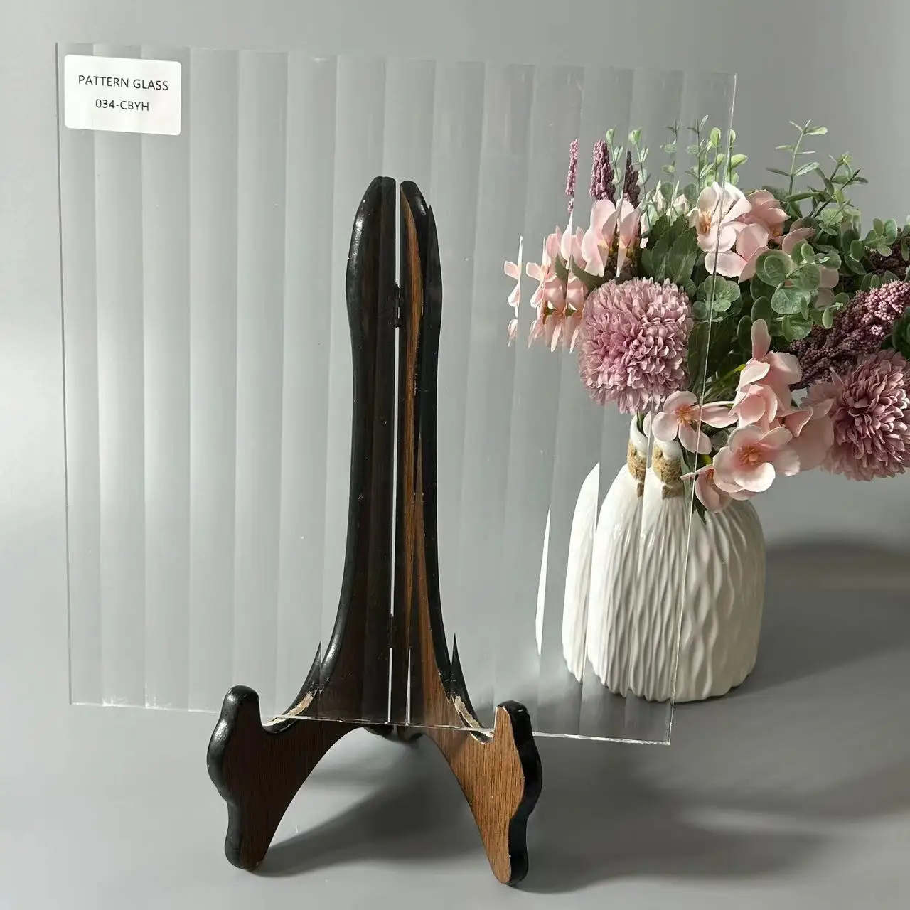 Decorative art building glass different patterns figured glass pattern partition decorative glass