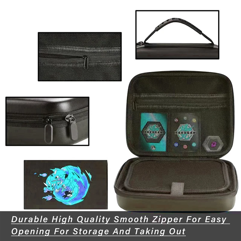 Custom Hard Shell Eva Toy Organizer Storage Foam Case For Bakugan Figures, Bakucores And Battle Figure Different Toys(Case Only)