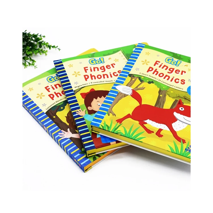 Sound educational learning reading english finger touch sound book for kids 3 in 1