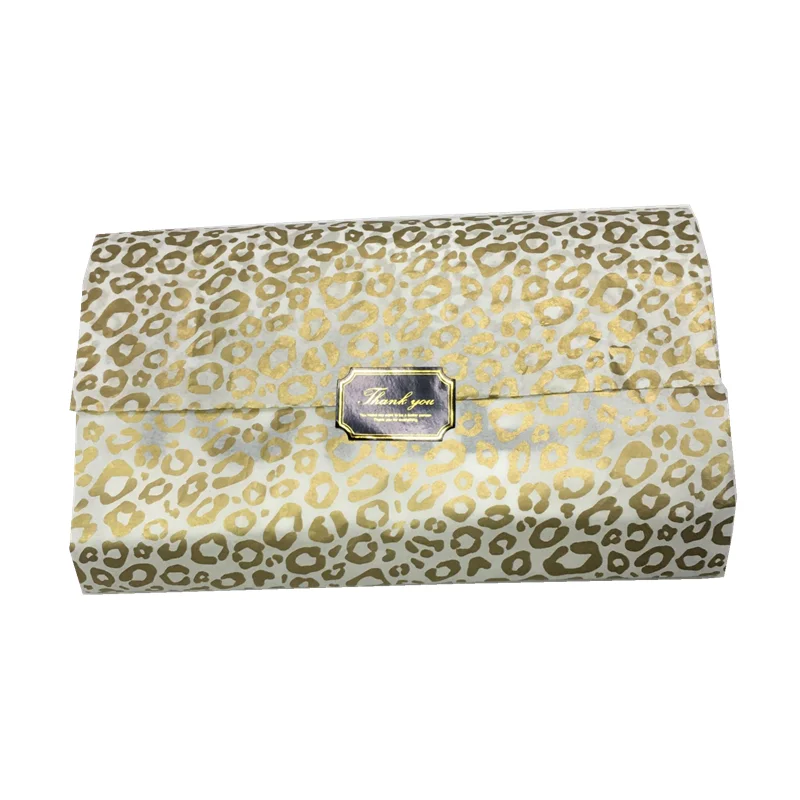 Роскошная папиросная бумага с леопардовым принтом 20*30 'для доставки, Подарочная папиросная бумага