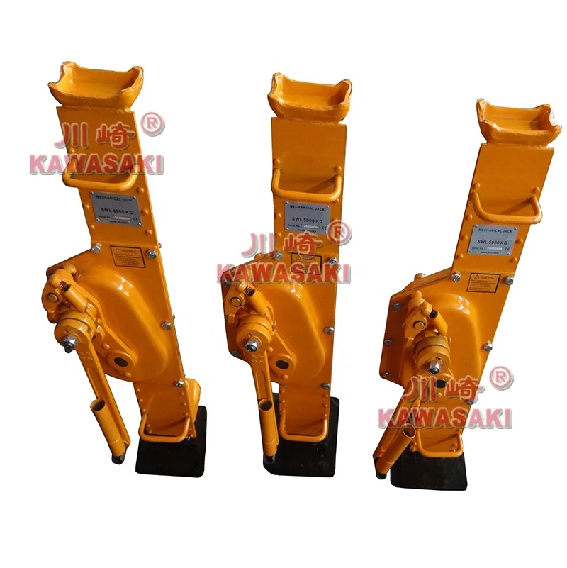 High Quality And Customized 1.5 Ton To 25 Ton rack and pinion jack JQ-A JQ type Handle-type mechanical jack