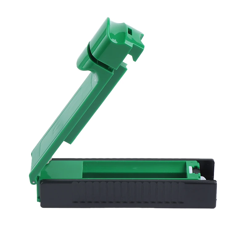 Plastic Manual Cigarette Smoking Colorful Plastic Portable Herb Tobacco Rolling Tube 8mm Cigarette Filling Machine