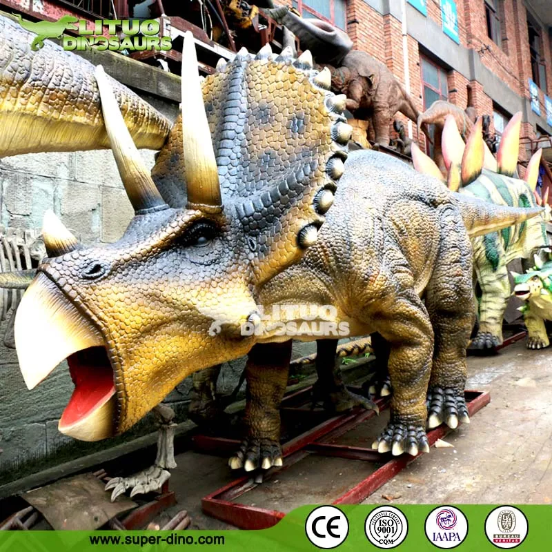 Customized Life Size Remote Control Dinosaur For Sale