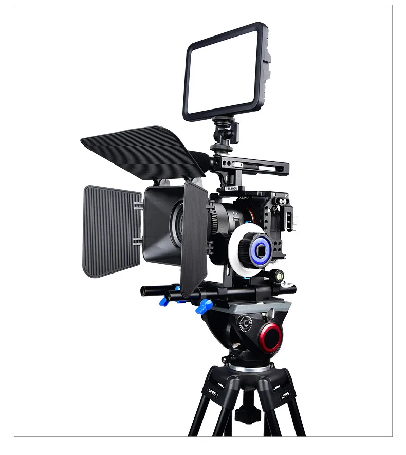 Стабилизирующая ручка для видеокамеры Sony серии A7 из алюминиевого сплава комплект с верхней крышкой профессиональной камеры