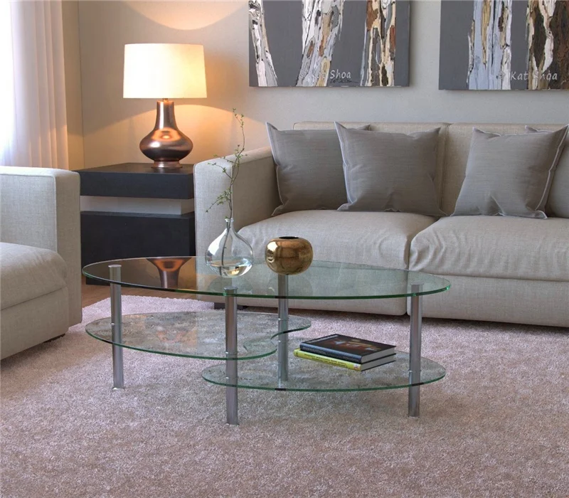 Hot sale clear tempered glass tabletop desktop toughened glass